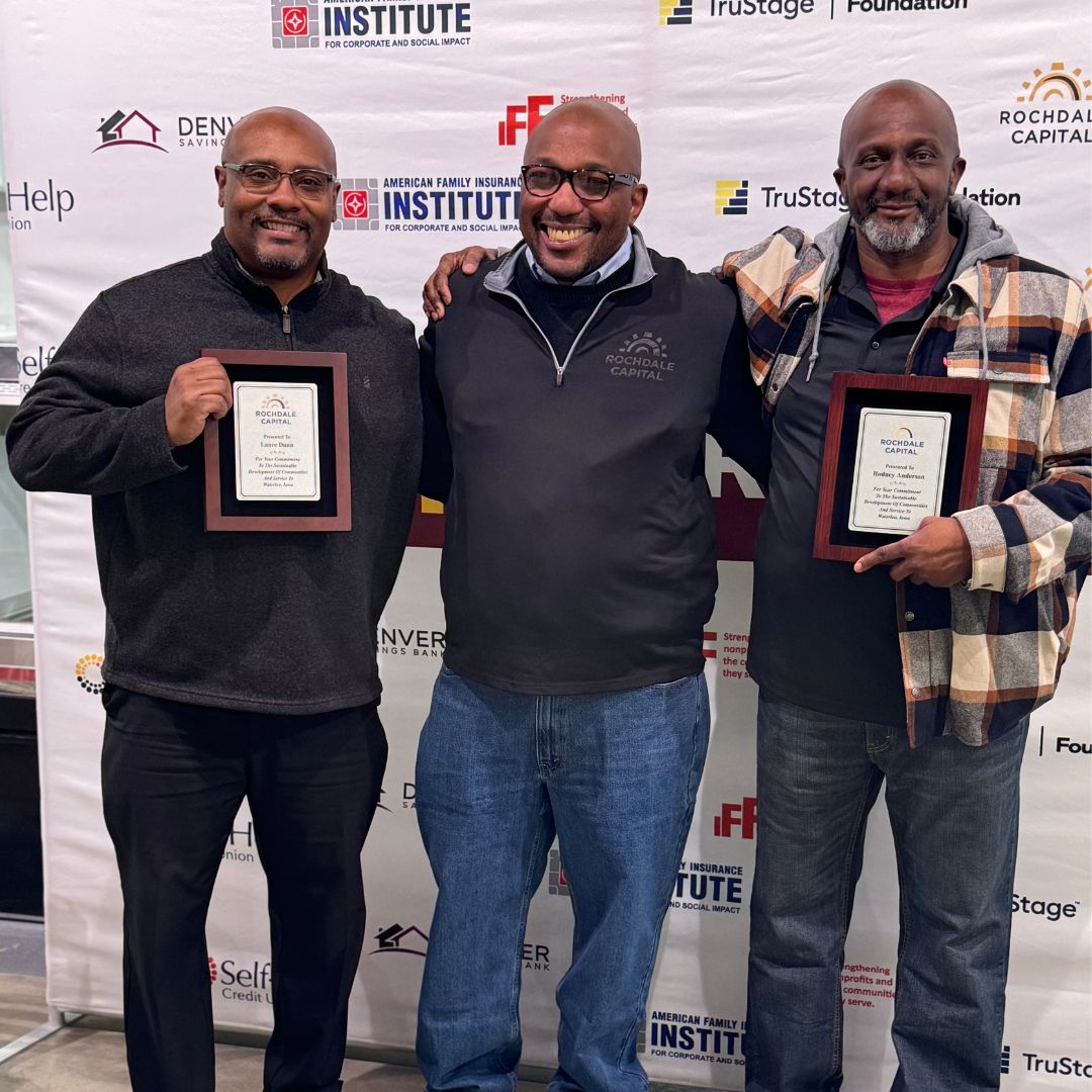 Lance Dunn and Rodney Anderson Receive the Annual Douglass-Snyder Award from Rochdale Capital